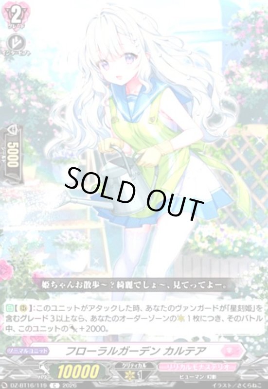 画像1: フローラルガーデン カルテア(C)(DZ-BT16/119) (1)