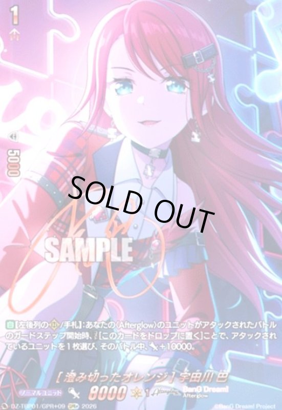 画像1: [澄み切ったオレンジ] 宇田川 巴(GPR+)(DZ-TBP01/GPR+09) (1)