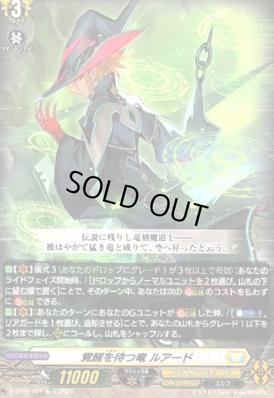 画像1: 覚醒を待つ竜 ルアード(TD)(D-SS10/001) (1)