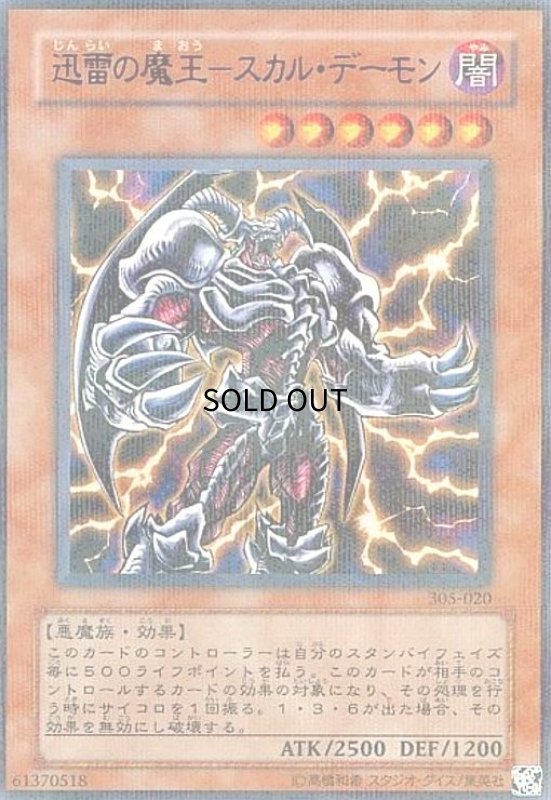 画像1: 迅雷の魔王スカルデーモン(パラレル) (1)