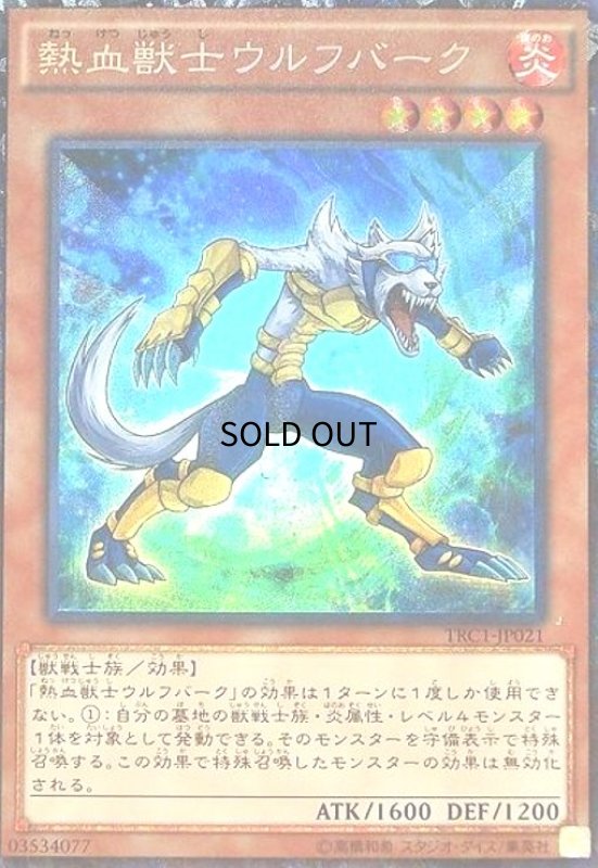画像1: 熱血獣士ウルフバーク(コレクターズ) (1)