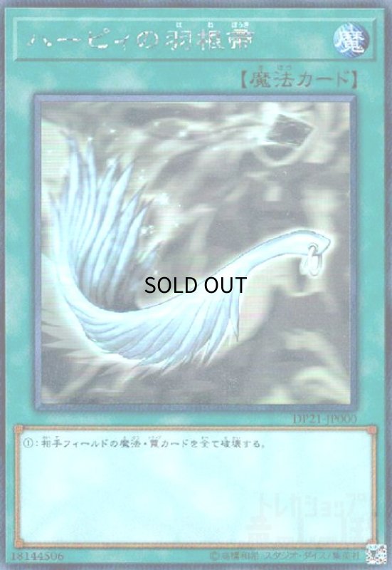 画像1: ハーピィの羽根帚(ホログラム) (1)