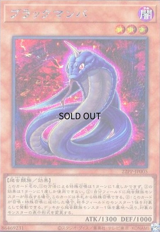 画像1: ブラックマンバ(シークレット) (1)