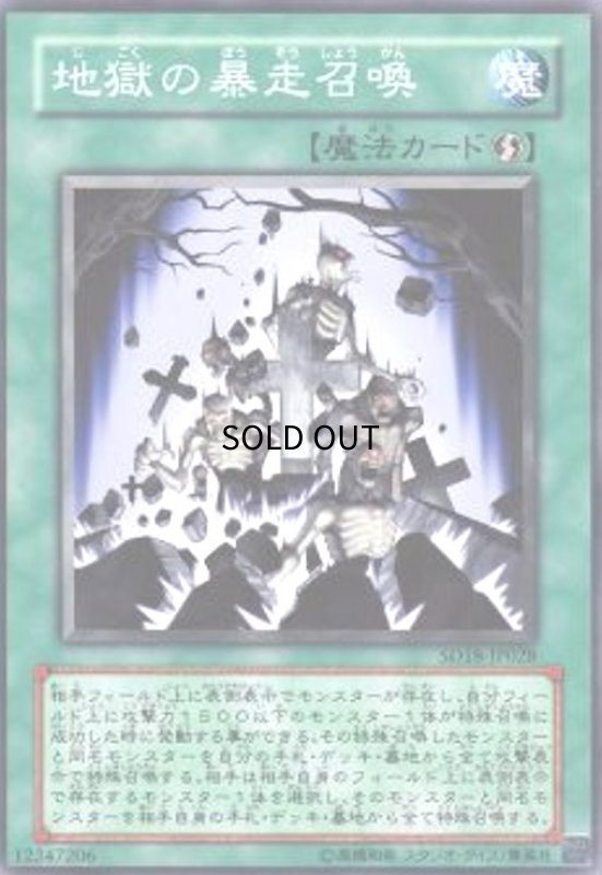 画像1: 地獄の暴走召喚(高価N) (1)