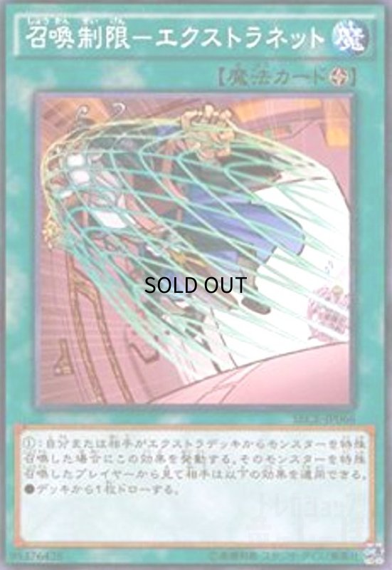画像1: 召喚制限エクストラネット(高価Ｎ) (1)