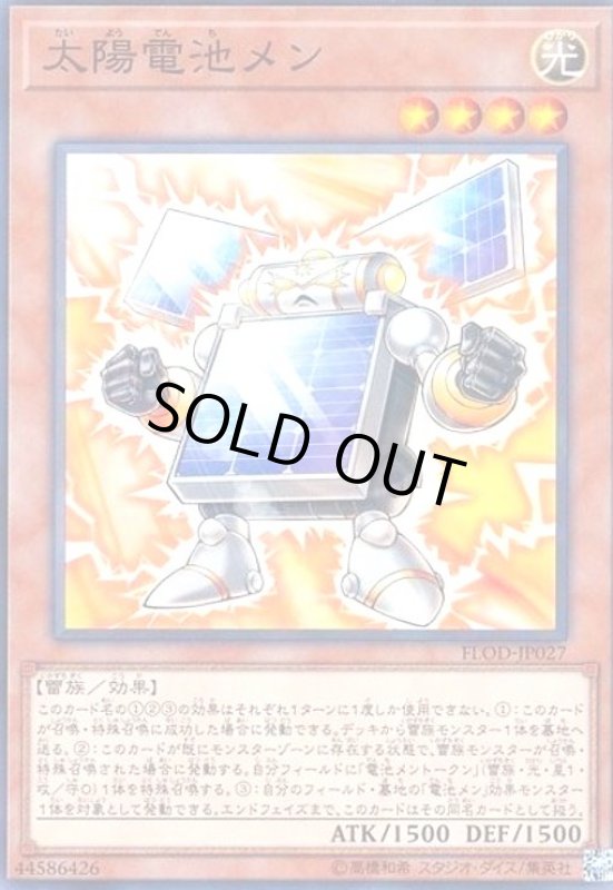 画像1: 太陽電池メン(高価N) (1)